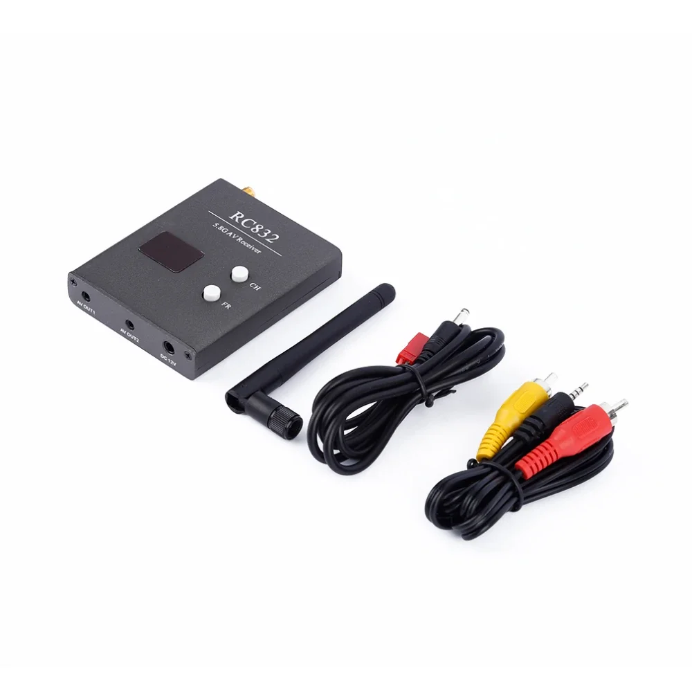 48CH 5.8G 600mw 5km Wireless AV Transmitter TS832 & RC832 Receiver & Mini HD 1000TVL camera for FPV Multicopter Aircraft