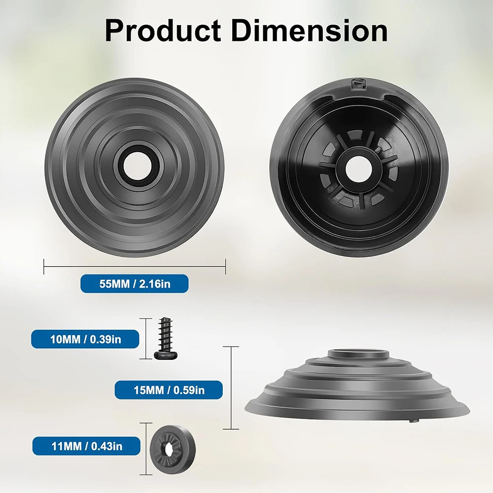 Accesorios de rueda de bola en V para aspiradora Dyson, cabezal de limpieza de accionamiento directo, V6, V7, V8, V10, V11, V12, DC58, DC59, DC62,