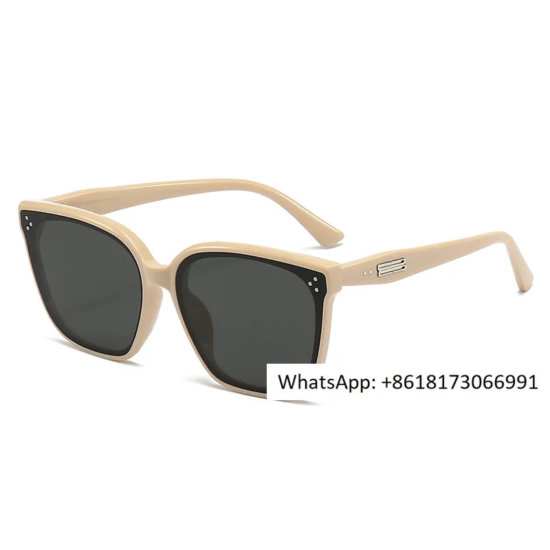 Classic sunscreen sunglasses for men and women's new TR90 high-end anti UV non GM nylon sunglasses