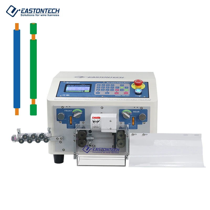 

EASTONTECH Full Automatic Electric Wire Stripping Machine EW-03B+ Wire Stripping Machine Cable Cutting And Stripping Machine