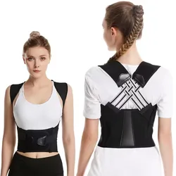 New Adult Posture Corrector Belt Breathable Back Correction Strap for Women Men Back Support Sitting Position Correction Tool