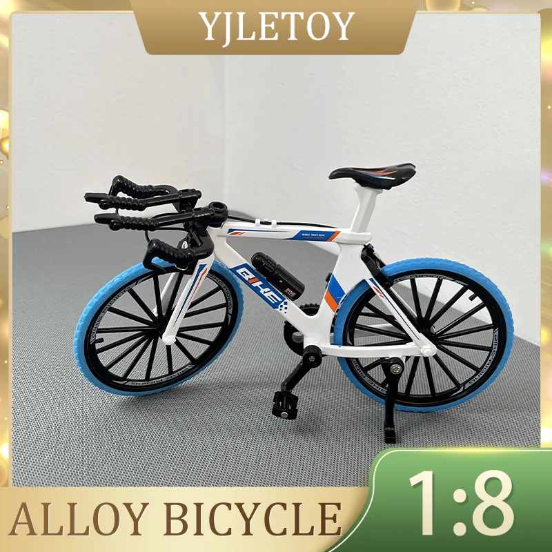 

1: 8 Mini Model Bicycle Alloy Casting Decoration Metal Mountain Finger Bicycle Simulation Mini Toys Kids Gifts