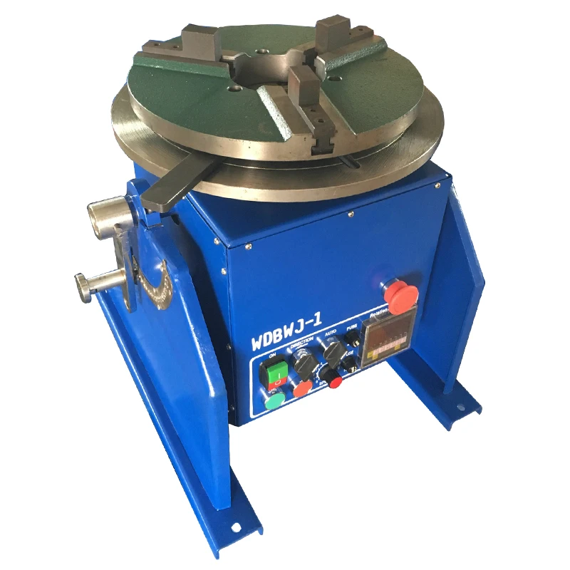 

Welding Positioner/electric Rotating Table/100KG Welding Tables With WP300 Chuck/welding Rotator With Foot Switch