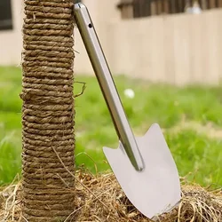Garden Trowel, 44.5cm Hand Shovel Stainless Steel Heavy Duty Gardening Tool, Garden Transplanter Trowel for Men,눈삽, Women