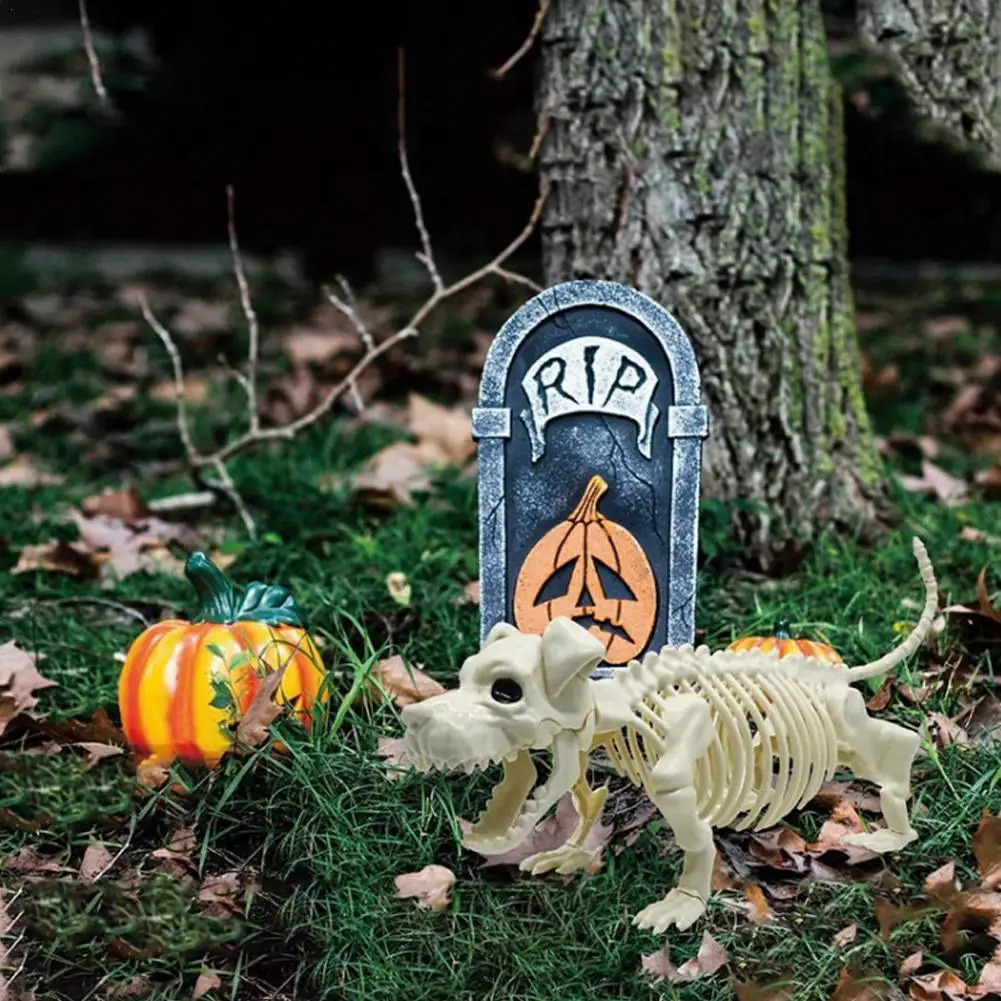 

Halloween Decoration Skeleton Decorations Simulated Animal Skeleton Ornaments Haunted House Decorations Bats Scorpions