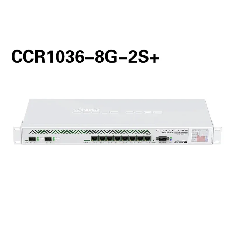 

CCR1036-8G-2S+ 10 Giga-bit wired 36-core C-PU
