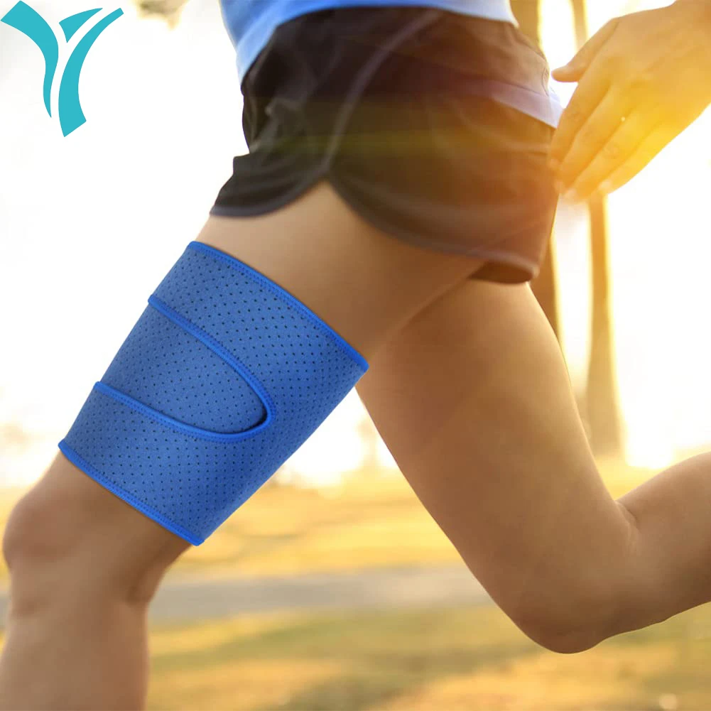 

Hamstring Compression Sleeve Recovery Support,Non-Slip Groin Wrap for Adductor Tendonitis,Strain,Thigh Sleeve for Thigh Pain