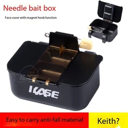 Kase Pin Bait Box, Rock Sea Fishing Bait Storage Parts Accessories Antarctic Shrimp Live Sandworm Equipment Fishing Gear