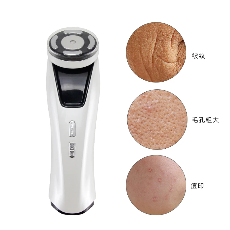 Multifunctional Microcurrent Facial Beauty Device, Red Light, Massager for Face and Neck Lifting