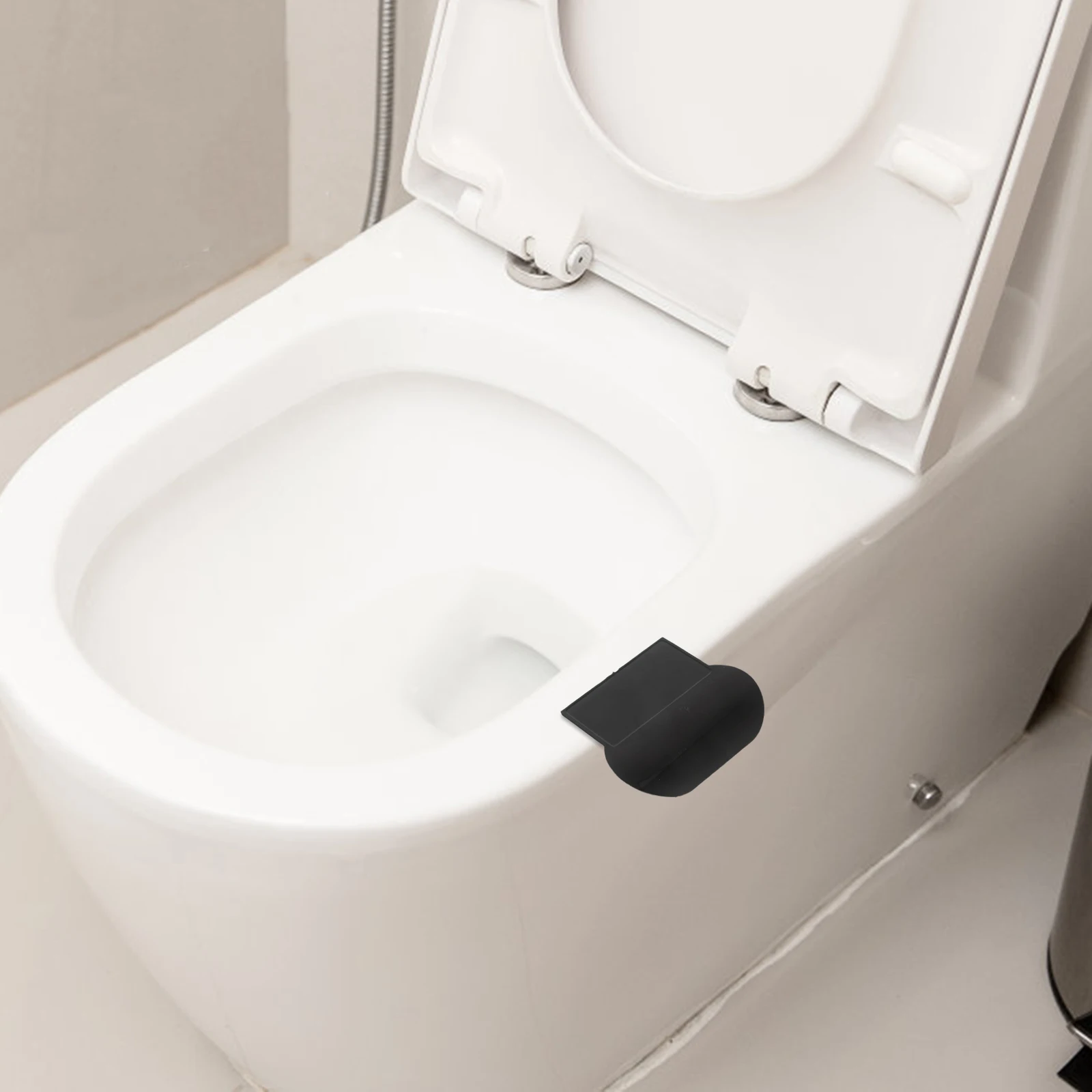 

6pcs Toilet Lid Lifter Cover Handle White Black PC Material Easy Clean Multifunction Bathroom Travel Practical Helper