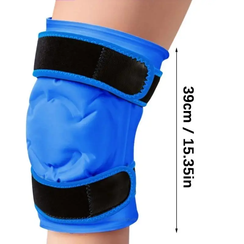 X5XA – glace pour genou, pour réduire l'inconfort des jambes, thérapie par compresse froide, enveloppe glace pour le