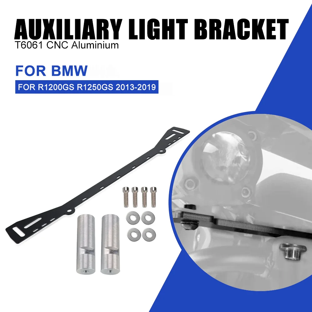 For BMW R1200GS R1250GS 2013-2019 Auxiliary Light Bracket Additional Lights Bracket Driving Mount LED Light Mount R 1200 1250 GS