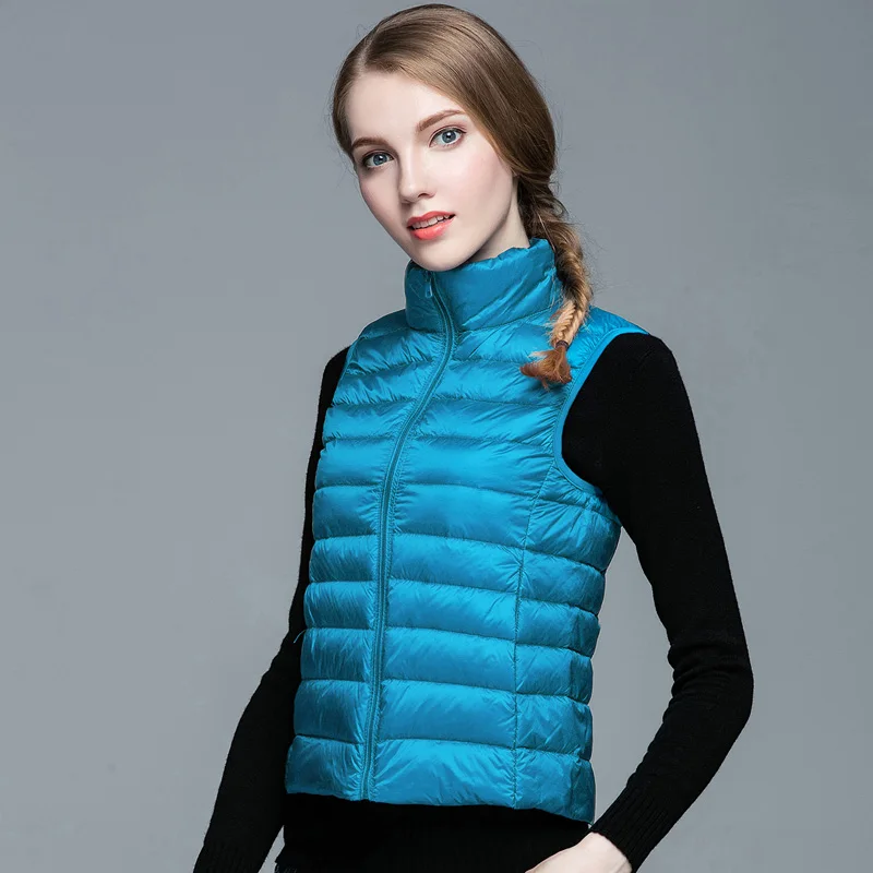 Fashion Multicolor Women\'s Vest Classic Light Down Vest Warm Jacket Women\'s Sleeveless Short Down jacket Vest Women\'s Winter2023