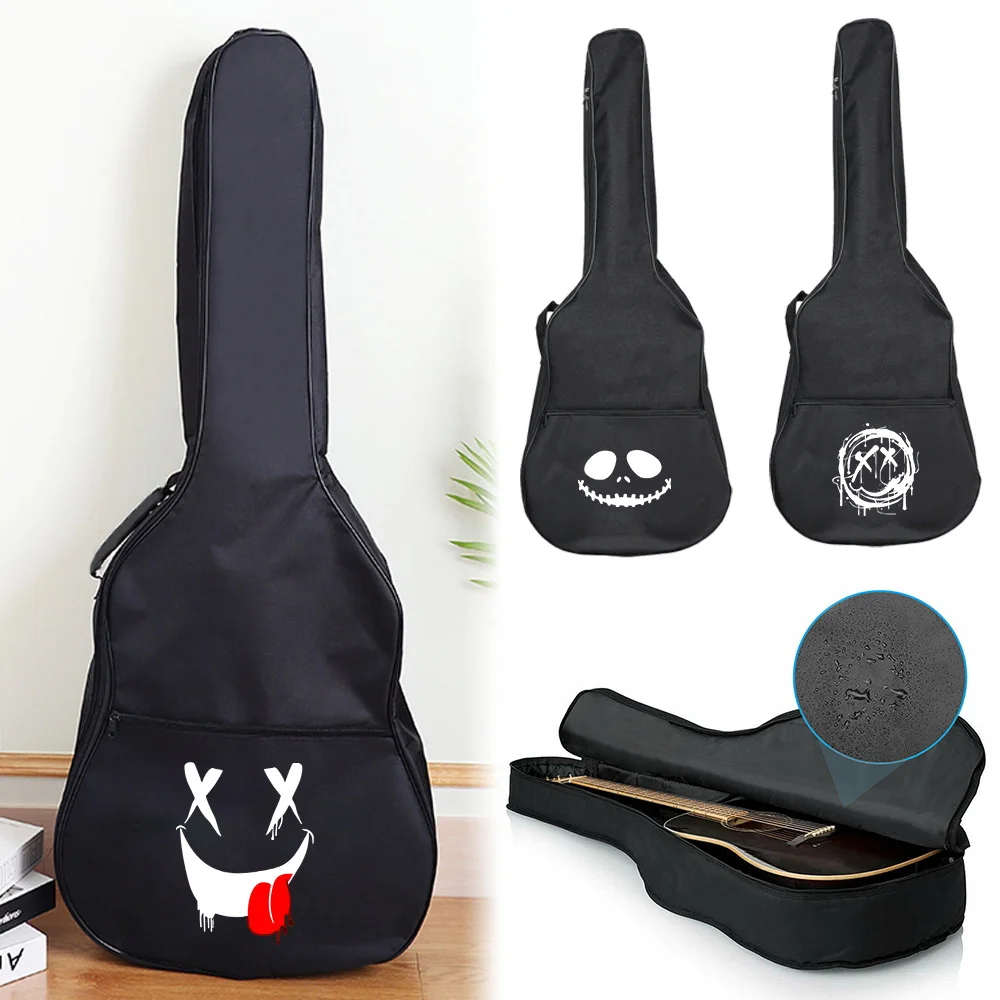 36inch ~ 41Inch Guitar Handbag Waterproof Rip-stop Oxford Nylon Double Straps Padded Guitars Backpacks Acoustic Guitar Bag