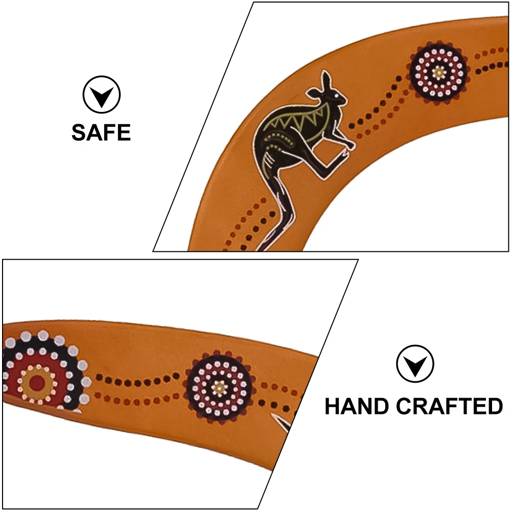 2 pièces équipement de plein air disque volant jouet disque de vol sport en bois pour enfants enfant