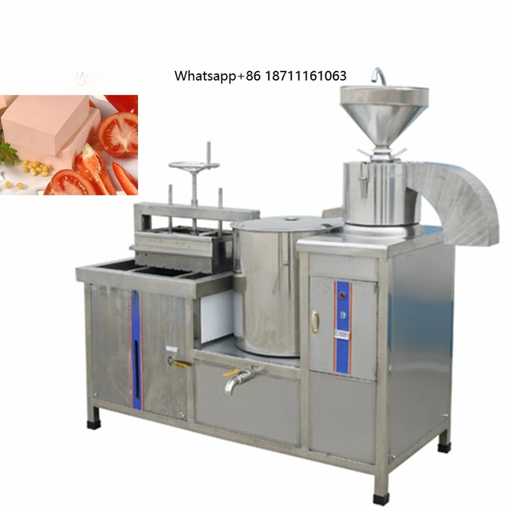 Effective Automatic Pneumatic and Manual Type Soya Milk Tofu Paneer Press Making Machine