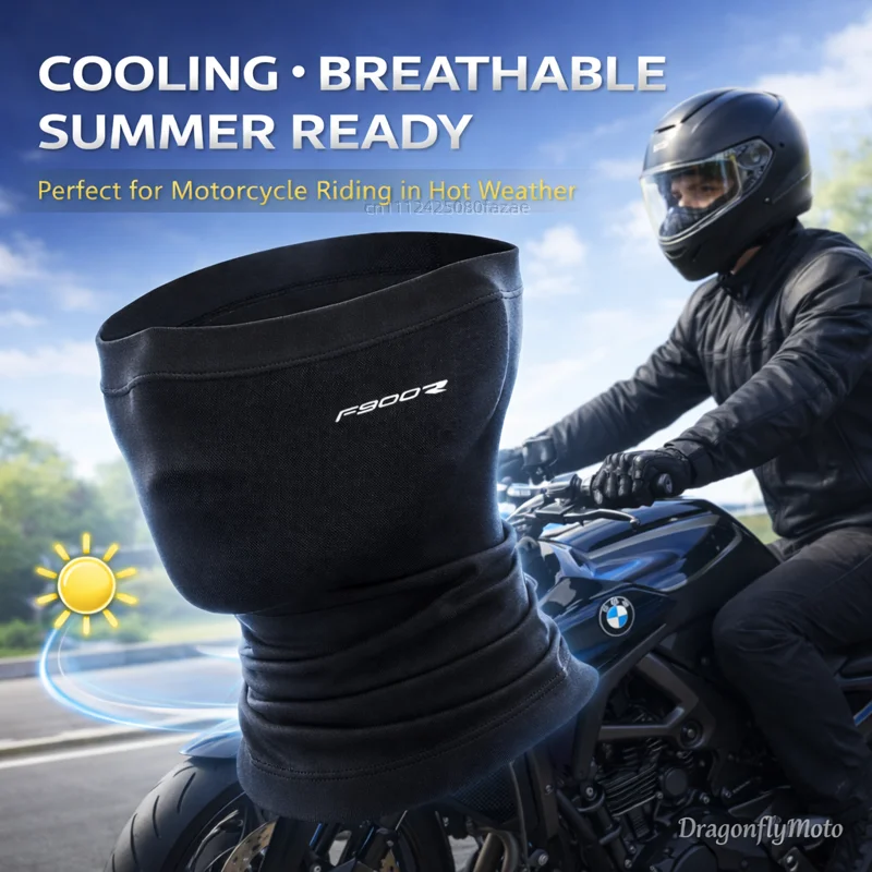

Для мотоциклов BMW F900R F900 R F 900R 2009-2020 2019 2018 2017 2016: летняя охлаждающая дышащая маска для лица, гетр на шею, балаклава