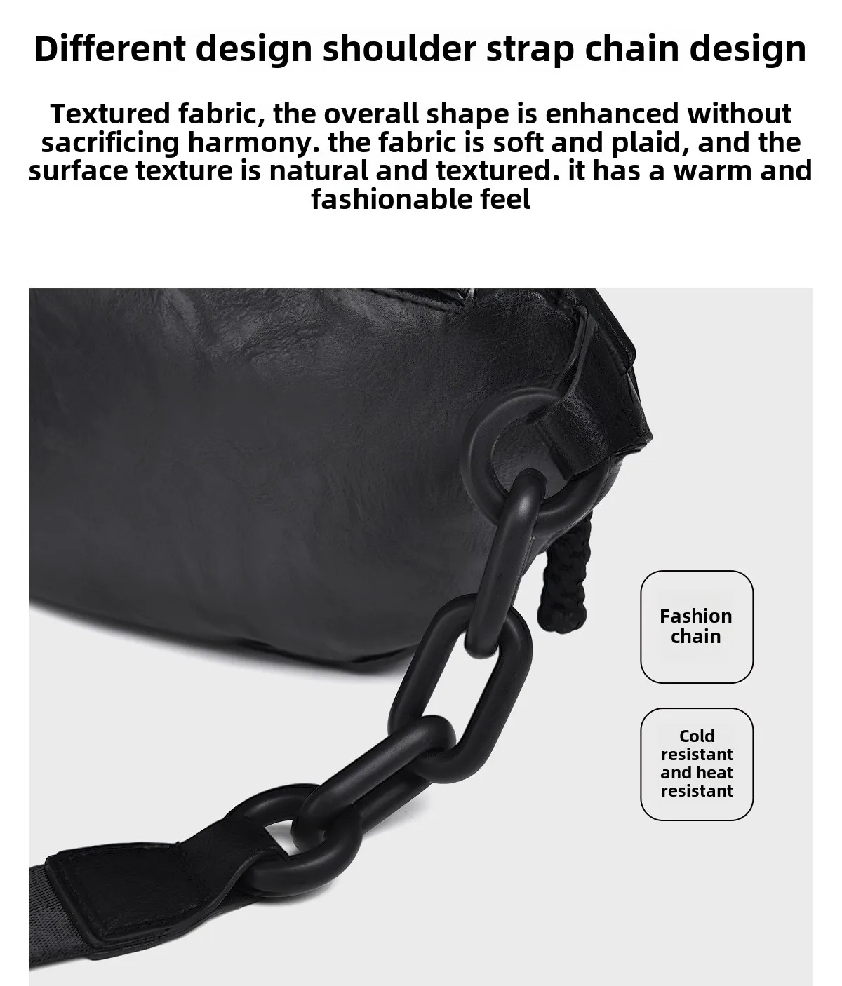 2025 Waist Bag for Men and Women, Fashionable, Simple, Casual Chain, Couple's Crossbody Bag, Sports Niche, Portable Shoulder Bag