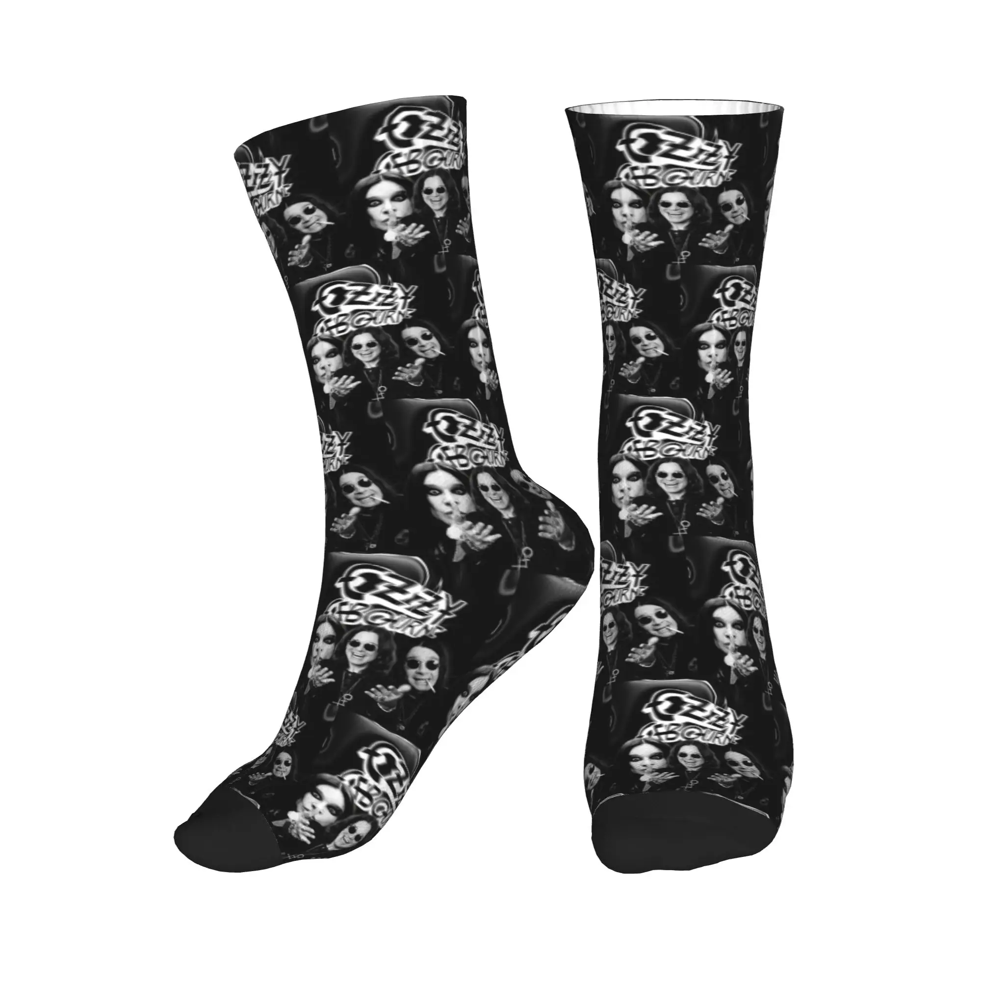 

All Seasons Ozzy Osbourne Sport Middle Tube Socks High Quality Crew Socks Casual Stockings for Men Women