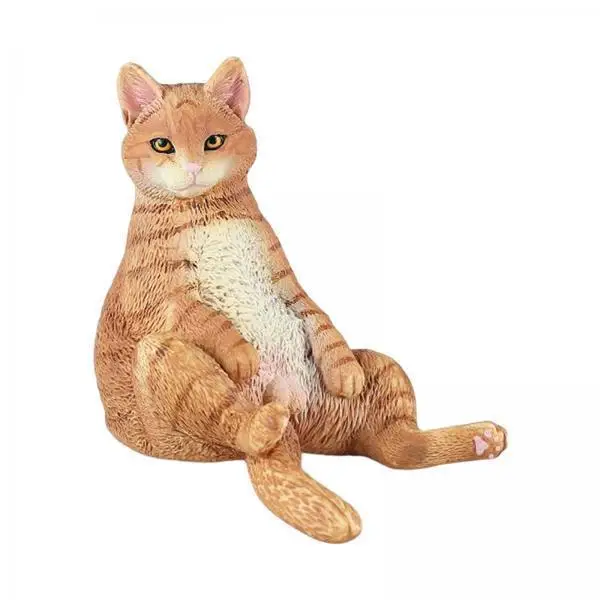 Simulation Cat Toys ABS Figurine Set Realistic Animal Models Educational Craft Toys for Home Shelf Decor