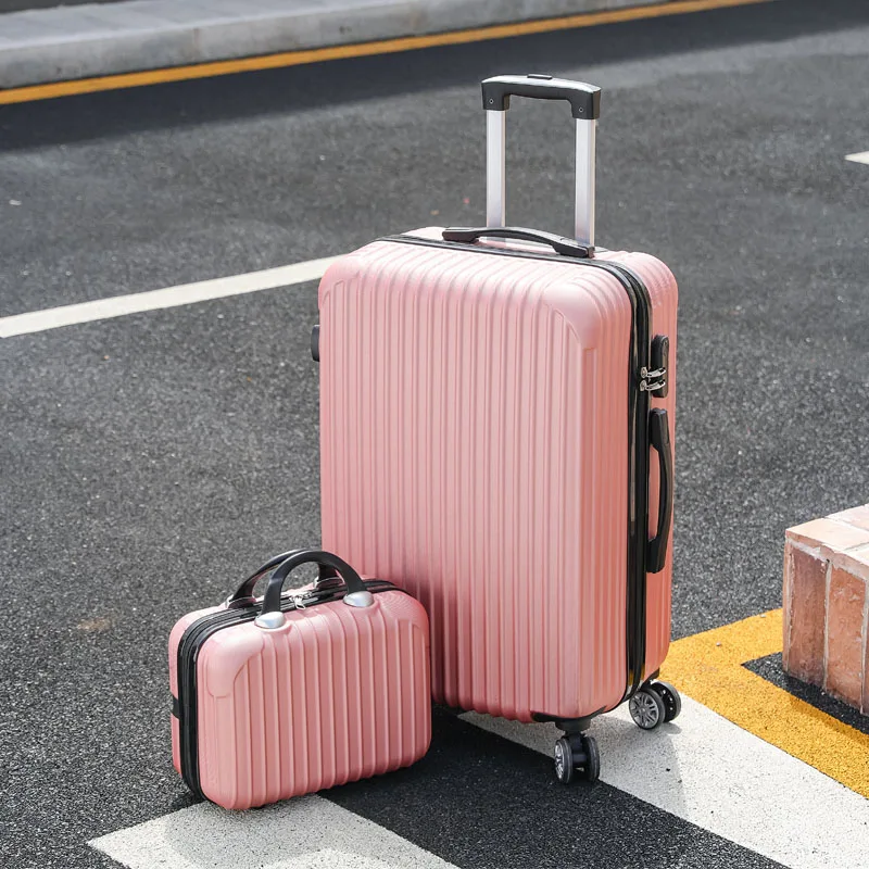 14-Inch And 20-24-Inch Luggage Set with Wheels Large Capacity Comfortable Travel Suitcase Two-Piece Set for Travel Suitcase