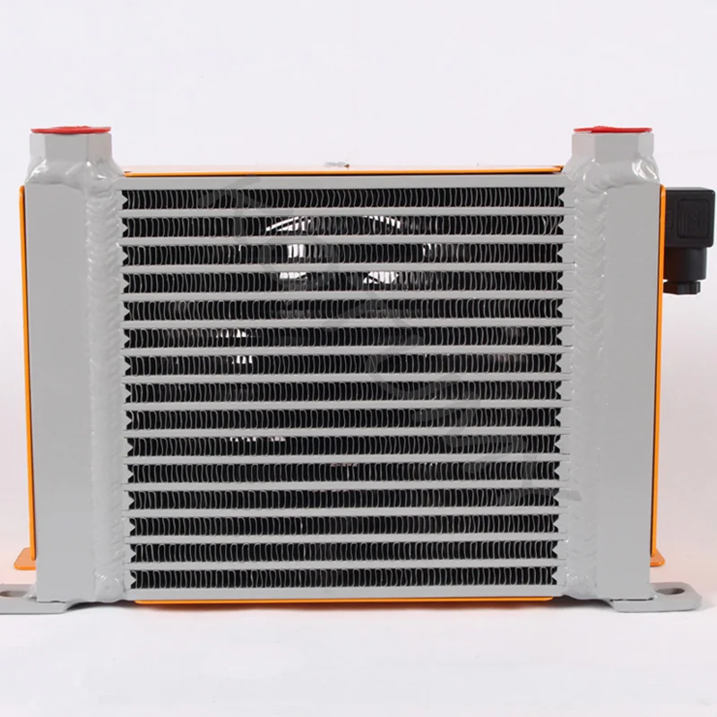 Air Cooler Air Cooled Oil Radiator Hydraulic Aluminum Oil Coolers Air-Cooled Oil Radiator 12V/24V/220V/380V