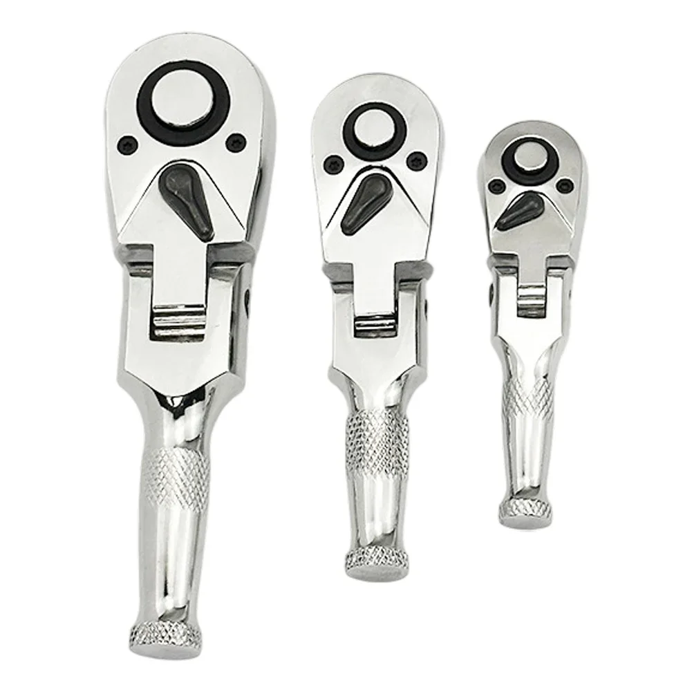 

72-Tooth Mechanism 3PCS Ratchet Set DIY Projects 1 2 Inch Chrome Vanadium Steel Confined Space Use For Mechanical Tasks