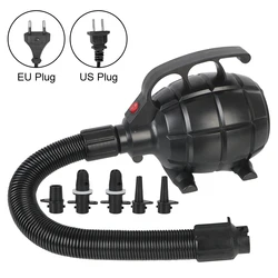 Electric Air Pump EU/US Plug Portable Air Mat Air Bed Air Inflation Tool Home Household Camping Utility Tool 600W Air Compressor