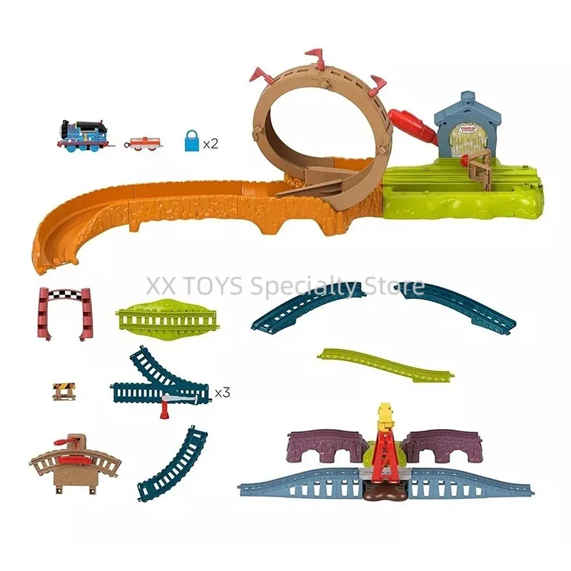 Thomas & Friends Fisher-Price Launch & Loop Maintenance Yard toy train and track set with motorized Thomas engine Preschool Toy