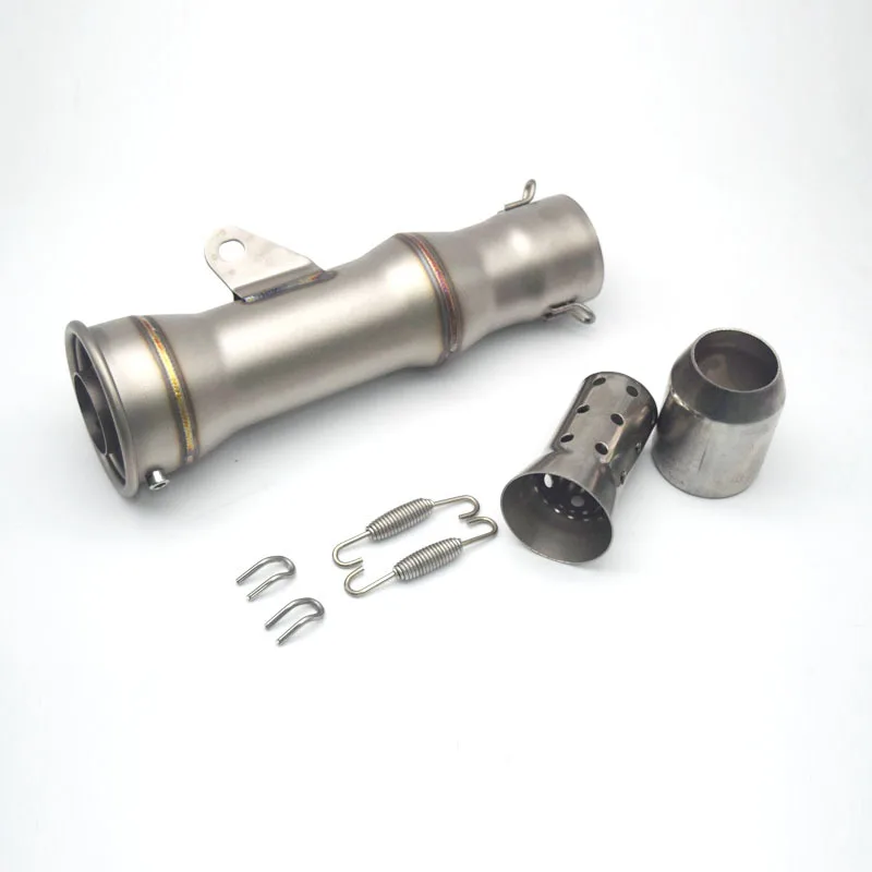 51 مللي متر العالمي للدراجات النارية العادم الأنابيب الهروب موتو رخيصة ل Z650 Z900 ER6N CBR1000RR YZF R1 R3 S1000RR الانزلاق على