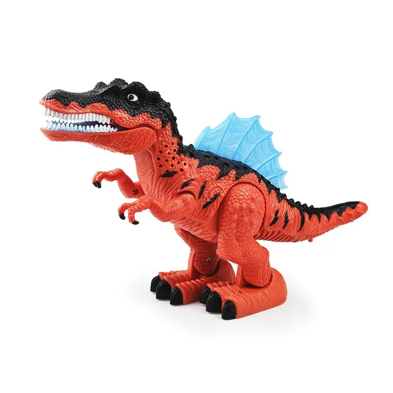 Dinosaur Toy Electric Walking Sound Light Tyrannosaurus Rex Large Animal Model Boy and Children's Birthday Gift