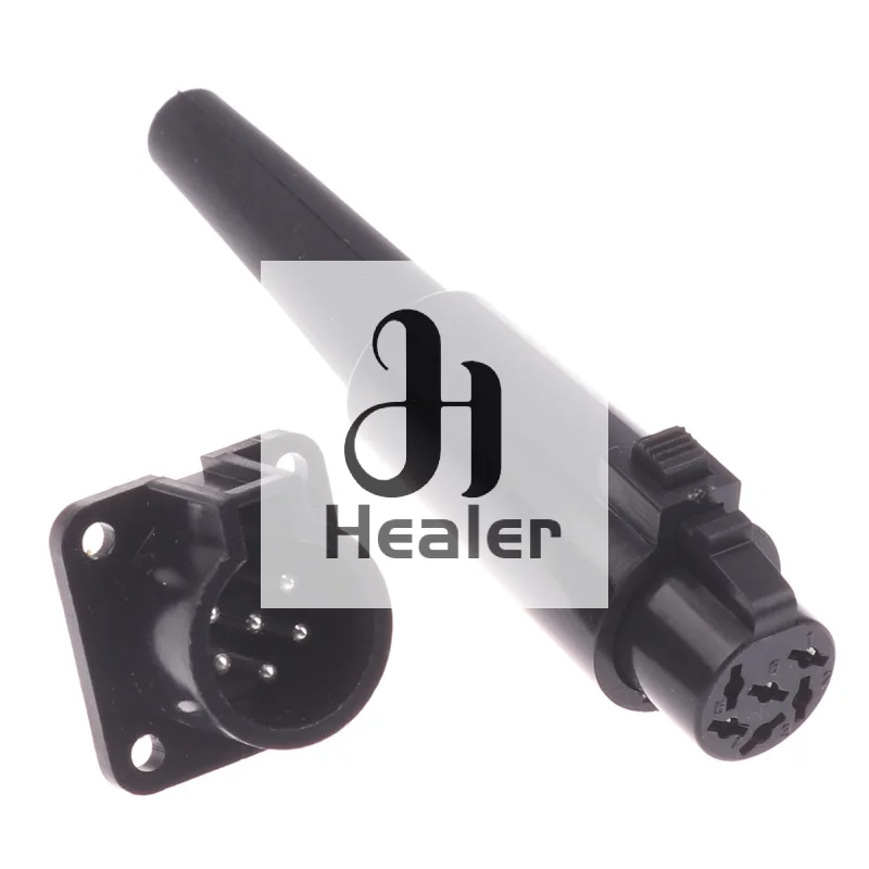 1/2Pcs JB-C245 T210 Soldering Iron Station Dedicated 6-core Plastic Plugs And Sockets DIY Accessories