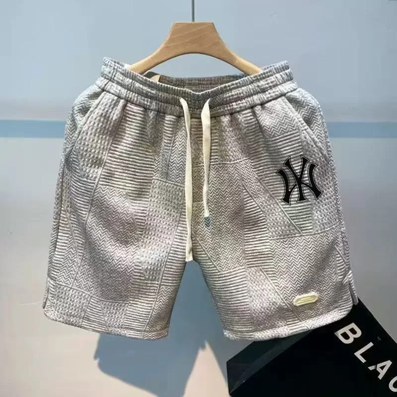 2026 Summer Men's Fashion Casual Printed Shorts, Running Pants, Hip-Hop Style, Unisex, Sizes S-4XL