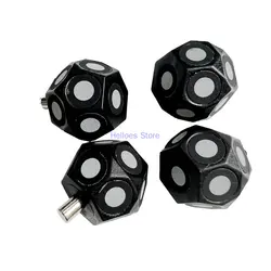 10PCS High Reflective Ball Marker Handheld Laser 3D Scanner Inner 6mm Outside 10mm Magnetic Sphere,11 Points on the Ball