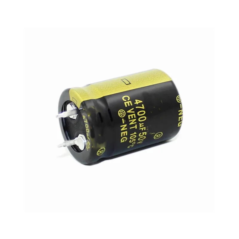 1PCS/lote capacitor 50V4700UF 4700uf  Audio amplifier power adapter filter capacitor Specification 22x30mm 50v