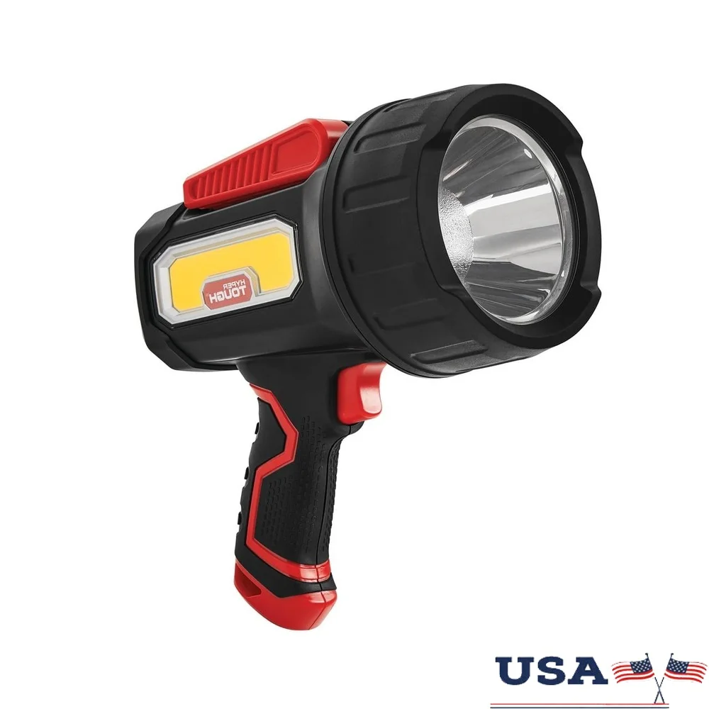 

1800 Lumens LED Spotlight Power Bank IP67 Waterproof Multi-functional Emergency Light with Adjustable Modes and Portable Handle