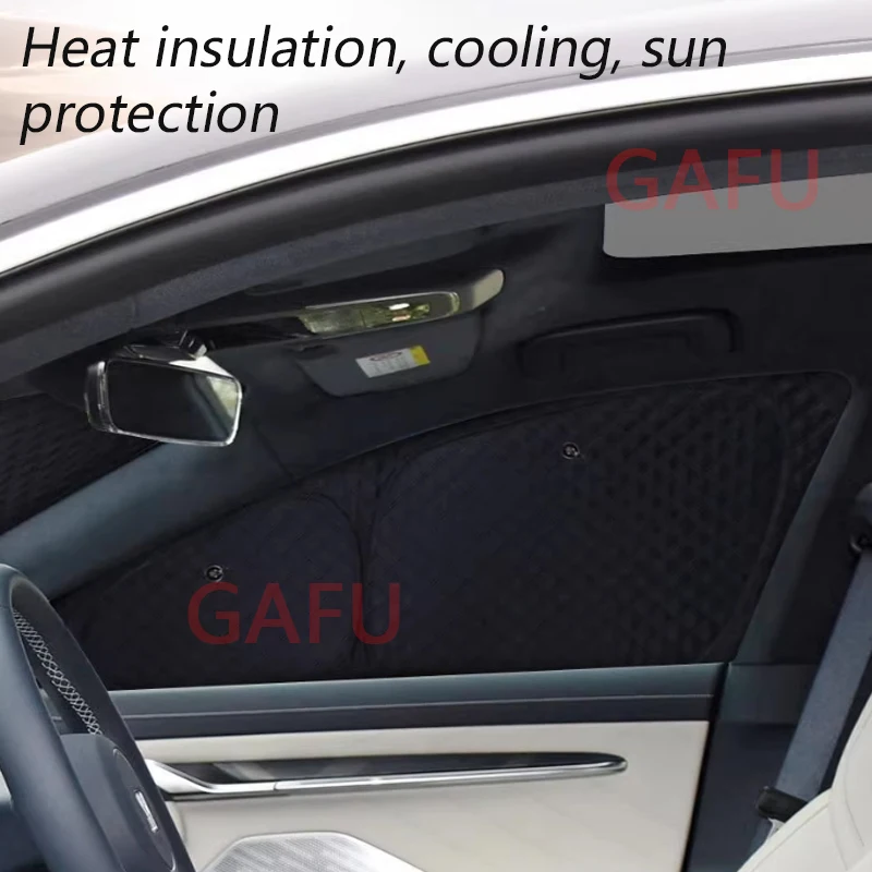 For ZEEKR X 2022 2023 Car Sunshade Front Window Glass Sunblock Insulation Shade Privacy Shield Car Modified Protective Supplies