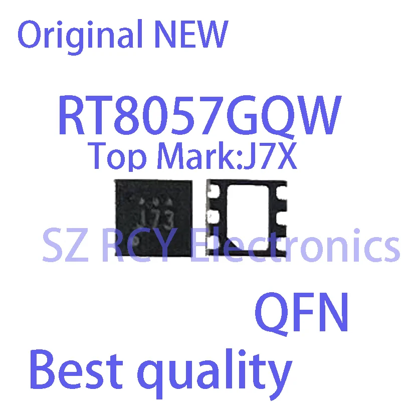 (5 PCS)NEW RT8057GQW RT8057 Top Mark J7X QFN IC Chip electronic