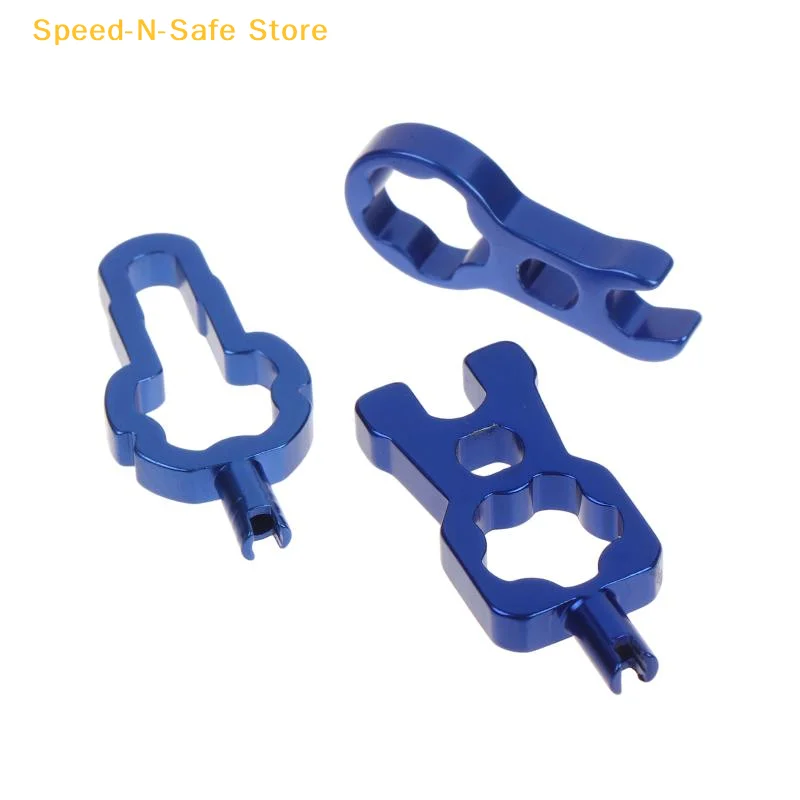 Small Size Bicycle Valve Core Tool 1Pcs Non-Slip Grip Tire Nozzle Disassembly Wrench for Cycling Trip Repair Use