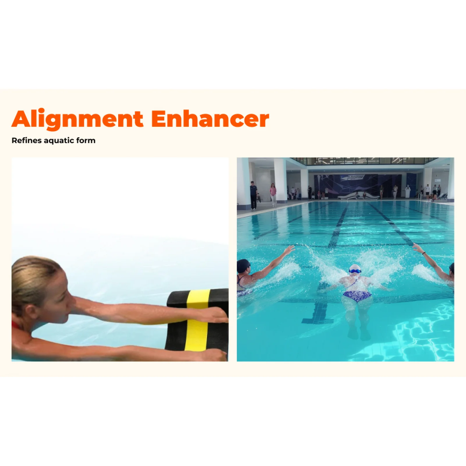 EVA Swimming Foam Pull Buoy Leg Float Training Aid Improves Technique and Strength for Beginners Kids and Adults