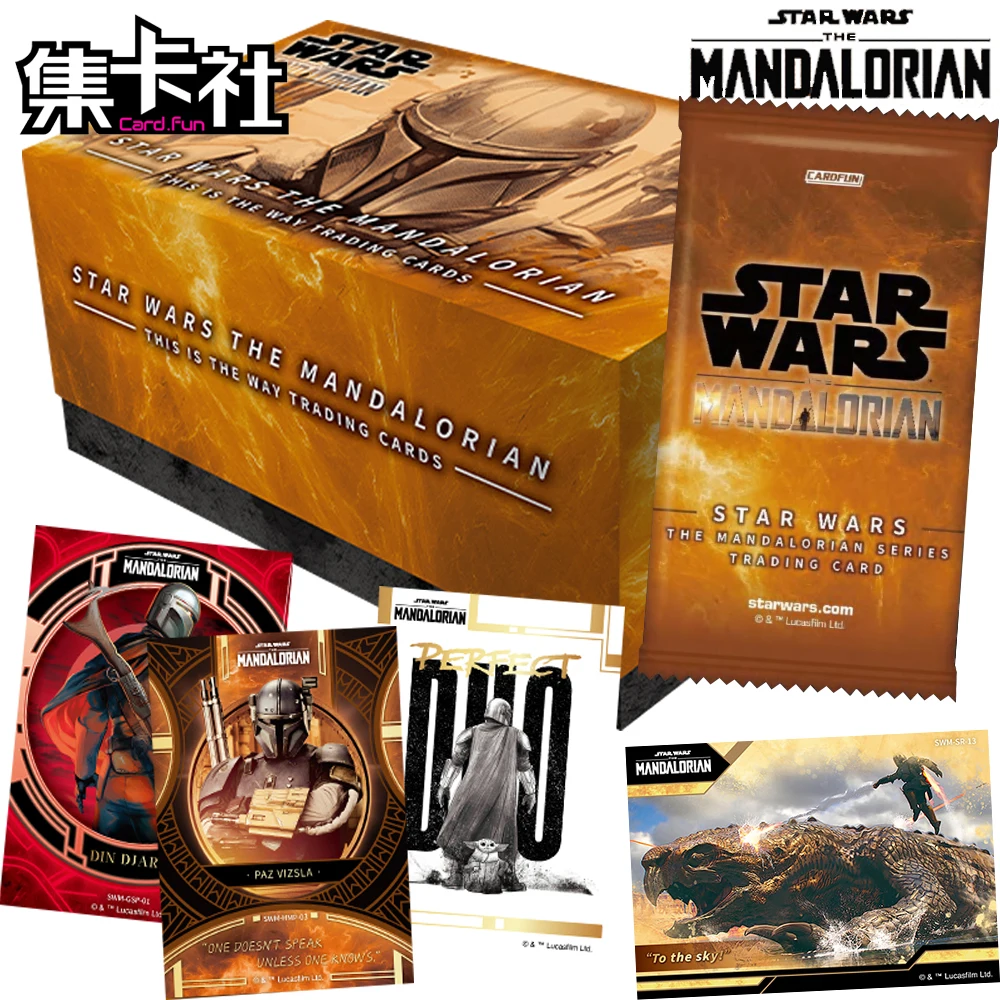 Card.fun Original STAR WARS The Mandalorian Interstellar Adventure Collection Cards Sci-fi Movie Peripheral Character Cards Gift