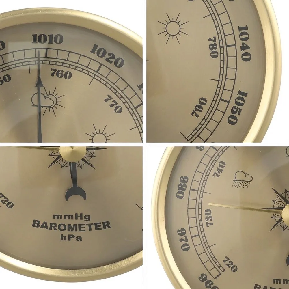 108mm Multi-Function Meteorological Instrument Barometer For Dial-type Barometer Thermometer Hygrometer Air Weather Instrument