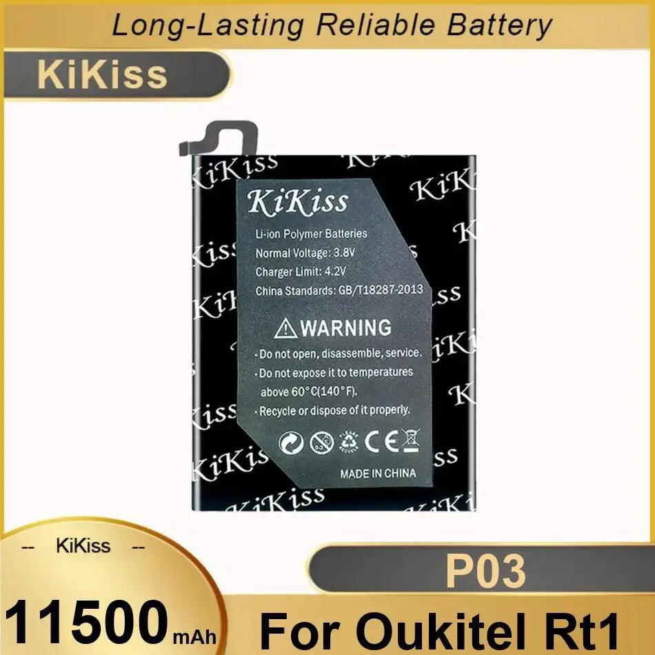 

Laptop Battery Reliable Replacement 11500Mah For Oukitel RT1 P03 Power Supply