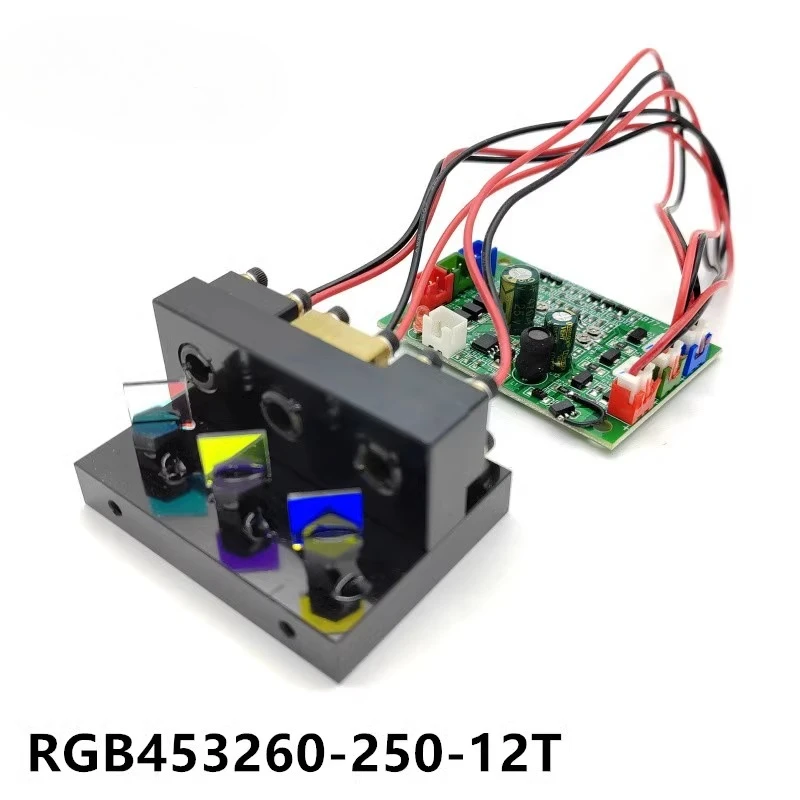 

Белый лазерный модуль RGB, лазер 300 МВт, 2 Вт, 12 В постоянного тока, TTL