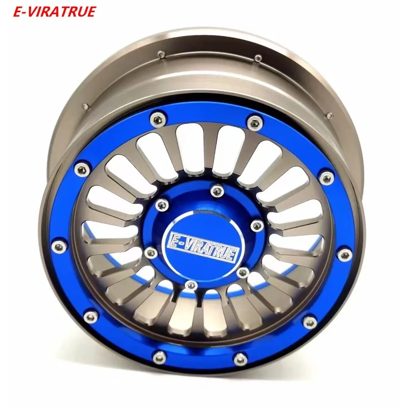 E-VIRATRUE Aluminum Bead Lock Wheel For HPI 5B/5T/Losi 5T/5B/Losi DBXL 1/5 1pcs