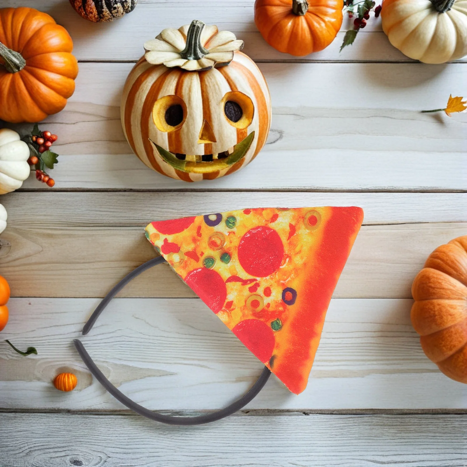2 stuks pizza hoeden grappige voedsel hoed Halloween cosplay kerst kostuum accessoires voor kinderen en volwassenen feestdecoraties