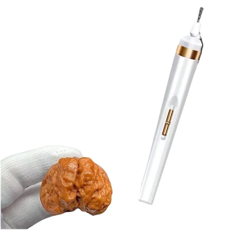 For Wenwan walnut cleaning gap priming electric wire brush hand-held anti-alkali machine polishing nano brush