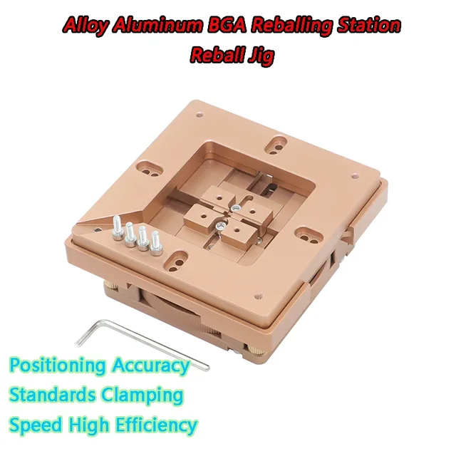 80mm 90mm uniwersalna aluminiowa stacja do reballingu BGA magnes automatyczna regulacja uchwyt na szablony BGA uchwyt podporowy Retangle Chips