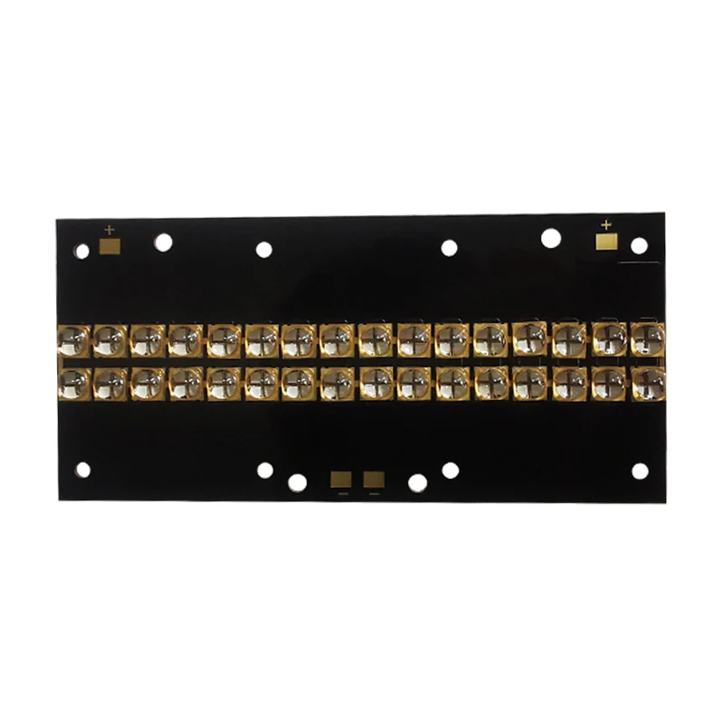 Utwardzanie modułu LED UV, 320W, soczewka kwarcowa, PCB, 365nm, 385nm, 395nm, 405nm