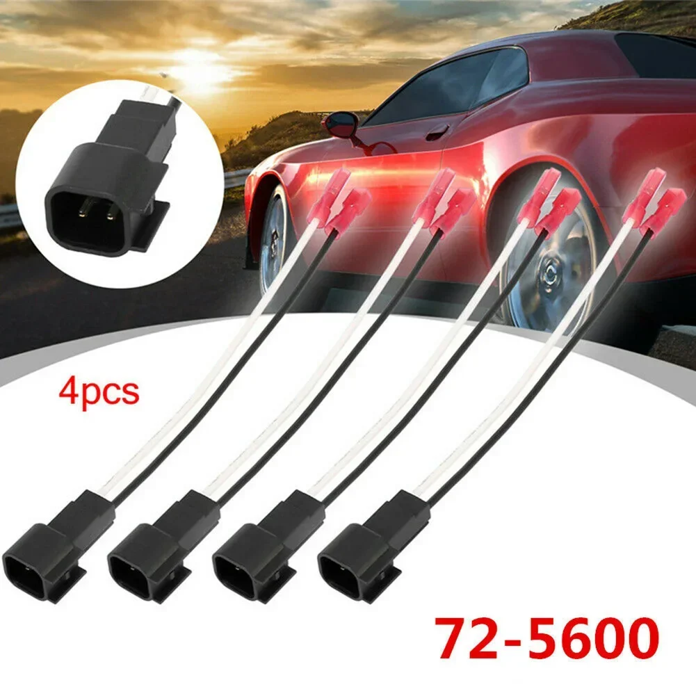 

4pcs Car Speaker Connector Harness Wires Adapter For Ford F-150 72-5600 1999-2014 Door Speaker Connector Harness Wires Adapter